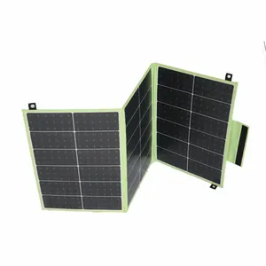 Solar Cell Perc 200w Foldable Solar Panels For Lead Lithium Battery Portable Generator Electric Motor Bike