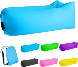 Portable Outdoor Summer Portable and Fashion <b>Inflatable</b> Air Lounge Lazy <b>Sofa</b> Beach Chair - Product Image 1