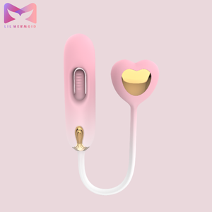 เครื่องนวดไข่หัวใจนางเงือก Lil-ดีไซน์กลวงสำหรับการไหลเวียนของอากาศซิลิโคนเกรดทางการแพทย์การผ่อนคลายในอุ้งเชิงกรานและสุขภาพที่เย้ายวน - Product Image 1