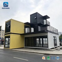 Maison conteneur préfabriquée à prix compétitif WinFair, luxe moderne, 2 chambres, petite, mobile, préfabriquée, à vendre en Chine