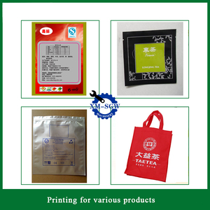 Kích Thước Lớn Túi Nhựa Phẳng Tự Động Màn Hình Máy In Cho Túi Giấy Duy Nhất Vượt Qua Máy In Kỹ Thuật Số Cho Không Dệt Túi - Product Image 2