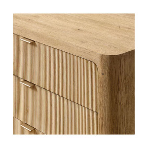 Table de chevet CAMBRIA RHMAKER FURNITURE, table de chevet moderne de luxe, table de chevet fermée avec tiroir pour chambre à coucher - Product Image 6