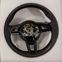 Volant en fibre de carbone pour Porsche Panamera 970 971 Cayenne Macan 996 997 718 991 911 - Nouveaux modèles améliorés