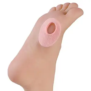 Toe and Foot Protectors Oval-shaped Felt Callus Pads Cushions Toe Pads Self Adhesive Soft Corn Pads