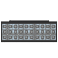 Projecteur Stroboscopique LED RGBW 400W Effet Super Beam DMX512 Éclairage de Scène Flash pour Discothèque Club Fête Mariage Spectacle en Direct