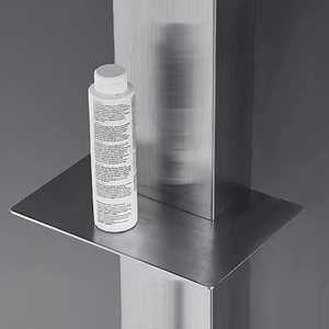 Columna de <span class=keywords><strong>ducha</strong></span> al aire libre, cabezal de <span class=keywords><strong>ducha</strong></span> de acero inoxidable, <span class=keywords><strong>ducha</strong></span> de lluvia para parque acuático, cabezal de Panel de <span class=keywords><strong>piscina</strong></span> para playa, grifo de agua fría y caliente - Product Image 3