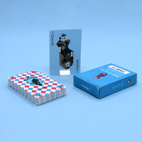 Cartes à jouer personnalisées de haute qualité, imprimées, imperméables, avec logo personnalisé, boîte magnétique rigide, service OEM, recyclables pour la famille