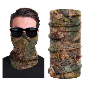 Masker wajah dewasa Multifungsi, tudung syal penutup leher desain tengkorak, cetakan kustom Multifungsi, tabung bersepeda luar ruangan - Product Image 2