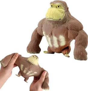 EPT mainan Fidget pasir peregangan mainan monyet Squishy pereda stres gorila Remas Orangutan - Product Image 1