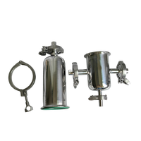 Boîtiers de filtre à gaz en acier inoxydable 316 304 pour la filtration de l'air, du gaz, du CO2, de la vapeur, et la ventilation