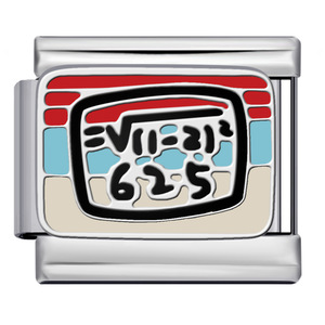 Pulsera de módulo italiano de moda con Popular correa elástica DIY patrón de aceite de goteo de acero inoxidable encanto elegante - Product Image 5