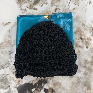 Damen Mode Haarnetz-Kappe 2-in-1 Set Haarnetz-Schal Fabrik Großhandel Damen Haarnetze Schals - Product Image 5