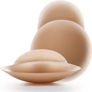 Klebender nahtloser träger loser Hebe-BH mit wieder verwendbarem Silikon-Nippel aufkleber Wasch bare Push-up-Nippel abdeckungen - Product Image 6