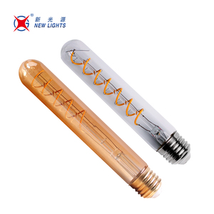 Chất lượng cao trong nhà Filament LED bóng đèn ánh sáng Bóng đèn ánh sáng ban đêm T30 12 Wát E26/E27/B22 LED cổ điển đèn dây tóc hình ống bóng đèn - Product Image 3
