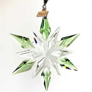 Crystal Christmas Tree Hanging Decoration Crystal Snowflake for Christmas <b>Gift</b> - Product Image 6