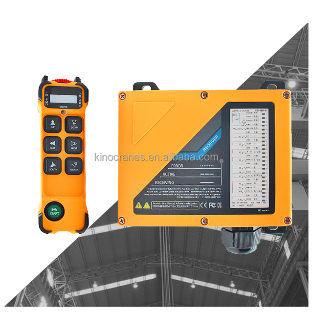 Single Double Speed Adjustable Wireless Industrial Crane Remote Control