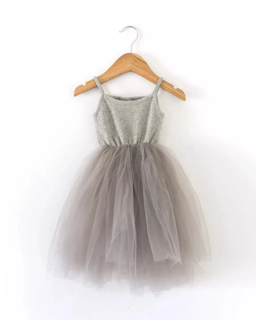 Ins baby girls dress summer ribbed strap sleeveless top patchwork lace tutu dress party toddler princess dress