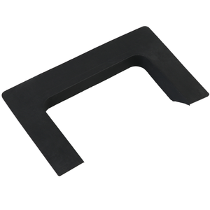 Tamaño personalizado OEM baño vidrio abrazadera goma silicona duradera EPDM NBR FKM almohadilla Junta sello impermeable accesorios <span class=keywords><strong>de</strong></span> baño - Product Image 1