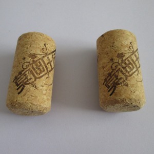 Cork Bottle <b>Stoppers</b> For <b>Wine</b> Bottles Sealing Supplies Natural Cork Material 2 Pcs Set - Product Image 2
