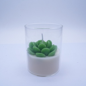 Vela artesanal <span class=keywords><strong>de</strong></span> cera <span class=keywords><strong>de</strong></span> soja en vaso <span class=keywords><strong>de</strong></span> vidrio <span class=keywords><strong>con</strong></span> forma <span class=keywords><strong>de</strong></span> <span class=keywords><strong>cactus</strong></span> <span class=keywords><strong>y</strong></span> tapa <span class=keywords><strong>de</strong></span> madera, <span class=keywords><strong>con</strong></span> forma <span class=keywords><strong>de</strong></span> alienígena, que aporta valor emocional para decoración <span class=keywords><strong>de</strong></span> fiestas o del hogar. - Product Image 1
