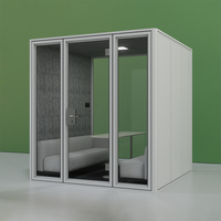 Cabine téléphonique insonorisée de haute qualité pour bureau, cabine acoustique insonorisée à vendre, pod téléphonique de bureau