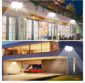 234led năng lượng mặt trời tường ánh sáng ngoài trời không thấm nước riêng biệt năng lượng mặt trời bảng điều khiển ánh sáng cảm biến chuyển động điều khiển từ xa trong nhà sử dụng ngoài trời - Product Image 6