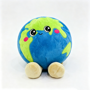 Peluche de la Tierra personalizado, Globo terráqueo de peluche, Peluche del planeta Tierra, Peluche de la Tierra - Product Image 1