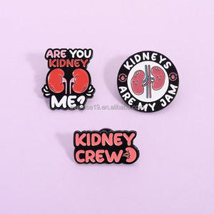 Insigne de broche <span class=keywords><strong>médicale</strong></span> en métal de conception animale personnalisée populaire coréenne broche créative mignonne artisanat en métal - Product Image 1