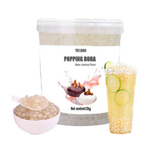 Perles de Boba Éclatantes de Mangue de Haute Qualité avec Sucre en Sachet pour Bubble Tea et Boissons, Perles de Garniture, Durée de Conservation de 12 Mois, Saveur Naturelle - Product Image 2