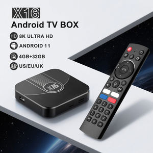 Новая ТВ-приставка X16 на Android, 4 ГБ ОЗУ, медиаплеер для потокового вещания, Amlogic S905W2, 8K Ultra HDR10+, WiFi6, Smart Android TV Box 4K - Product Image 3