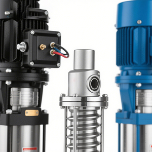 Pompe centrifuge verticale multi-étages haute pression, mini-pompe industrielle haute performance - Product Image 5