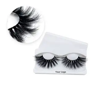 Best Selling Human Hair Mink Eyelashes with Naturally realistic custom packaging boxes