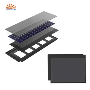 China bipv PV modules Building-Integrated photovoltaic solar roof tiles solar panel BIPV