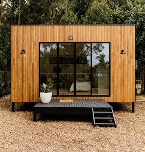 Construcción Rápida de <span class=keywords><strong>Casa</strong></span> Prefabricada de Madera con Paredes de Vidrio, Tipo Contenedor, Pequeña <span class=keywords><strong>Casa</strong></span>, Apartamento para Abuelos - Product Image 2