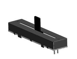 Potentiomètre à curseur 45 mm, potentiomètre coulissant B100K, bouton de potentiomètre, capuchon de fader 18,5 mm - Product Image 6
