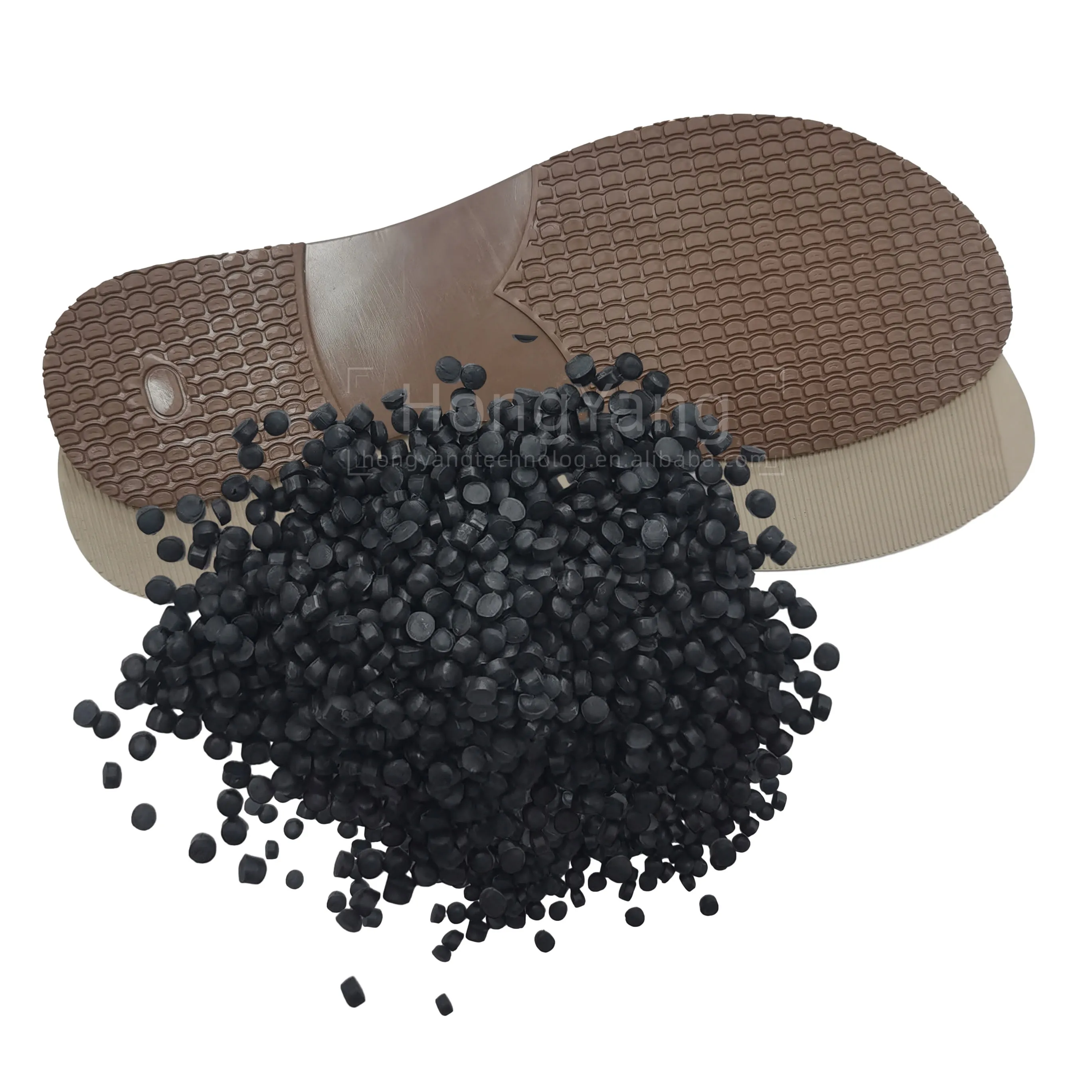 Gránulos de espuma de PVC para zapatillas deportivas, sandalia, pellets de PVC blando/PVC para material de suela de zapato/compuesto de PVC transparente
