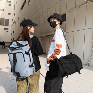 Wholesale Large Capacity Portable Waterproof Travel Bag Durable Outdoor Sports Duffel Bag High Quality Fitness <b>Backpack</b> for Men - Product Image 5