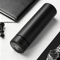 Termo Inteligente Digital Electrónico con Aislamiento al Vacío de Doble Pared de Acero Inoxidable de 500 ml Personalizado, con Aislamiento Térmico Prolongado
