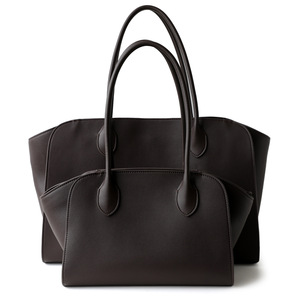 Borse di lusso in vera pelle per le donne primo strato di vacchetta di alta qualità grandi borse da viaggio con due manici di chiusura aperta tipo - Product Image 2