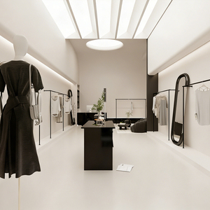 Espositore per Negozio di Abbigliamento OEM/ODM, Scaffale per Magliette, <span class=keywords><strong>Jeans</strong></span>, Scarpe e Vestiti - Product Image 2