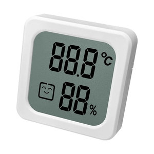 ミニ液晶デジタル湿度計温度計 室内/屋外 温湿度計 家庭用ツール センサー OEM/ODM対応 プラスチック製 - Product Image 1