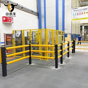 Barreras de Protección Peatonal de Plástico Flexible y Duradero - Color Amarillo+Negro, Certificación PAS13 TUV, Tamaños Personalizables, OEM Disponible - Product Image 6