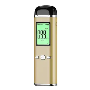 Mini Portable Alcohol Breathalyzer Professional Alcohol Breath Detector Fast Respond Breathalyser with Digital LCD Display