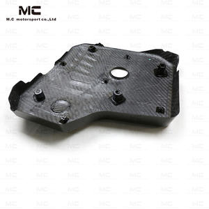 Couvercle de moteur sec en fibre de carbone pour Bmw G20 G22 G23 G26 <span class=keywords><strong>318i</strong></span> 330i G30 525i 530i G42 G01 G02 2018 + Capots de moteur avant extérieurs - Product Image 5