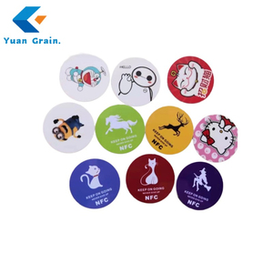 Chất lượng rực rỡ không thấm nước NFC RFID Mini tag Keychain với 144 byte Bộ nhớ Epoxy Chất liệu tùy chỉnh kích thước - Product Image 5