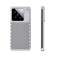 Funda protectora de fragancia a prueba de golpes con disipación de calor Simple de aleación de aluminio de lujo 2024 para teléfono móvil Xiaomi 14 Pro Ultra