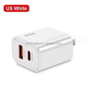อะแดปเตอร์ชาร์จเร็ว 55W PD20W+QC3.0 ของใหม่จากโรงงาน หัวชาร์จ USB Type-C PD สำหรับอุปกรณ์ Apple - Product Image 6