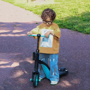 Chariot transformable en 2 types de tricycles, 3 types de scooters, planeurs et draisienne - Product Image 4