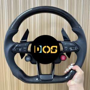 <span class=keywords><strong>Volante</strong></span> de cuero semialcantara para Volkswagen Polo Mk <span class=keywords><strong>Golf</strong></span> <span class=keywords><strong>5</strong></span> 6 7 7,<span class=keywords><strong>5</strong></span> 6R R Passat Cc <span class=keywords><strong>Gti</strong></span> Gte, con palancas de cambio - Product Image 4