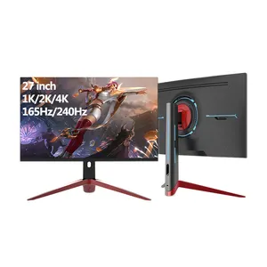 High Quality LED Monitor Gamer 27 Inch 4K/2K 165Hz Curved Wide Screen IPS Panel LCD Display for Computer Gaming PC